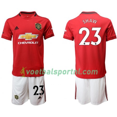 Manchester United Shaw 23 Kind Thuis Tenue 2019-20 Manchester United Shaw 23 Kind Thuis Tenue 2019-20